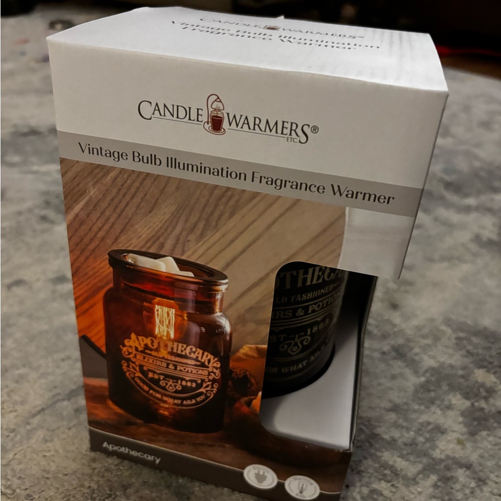 Apothecary Fragrance Warmer - Brown